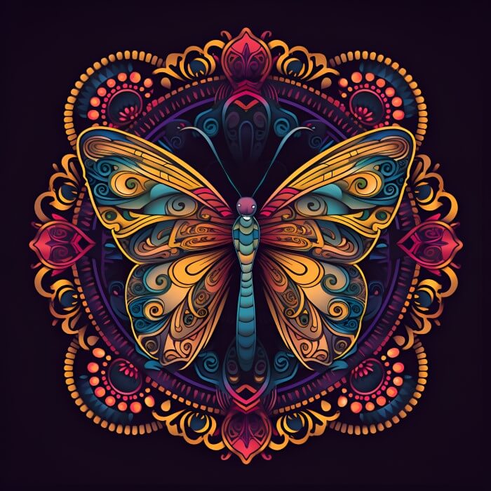 Butterfly Mandalas - LEV