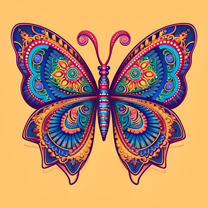 Butterfly Mandalas - TRO