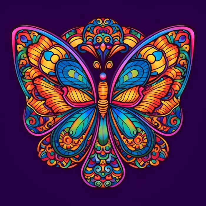 Butterfly Mandalas - UQU