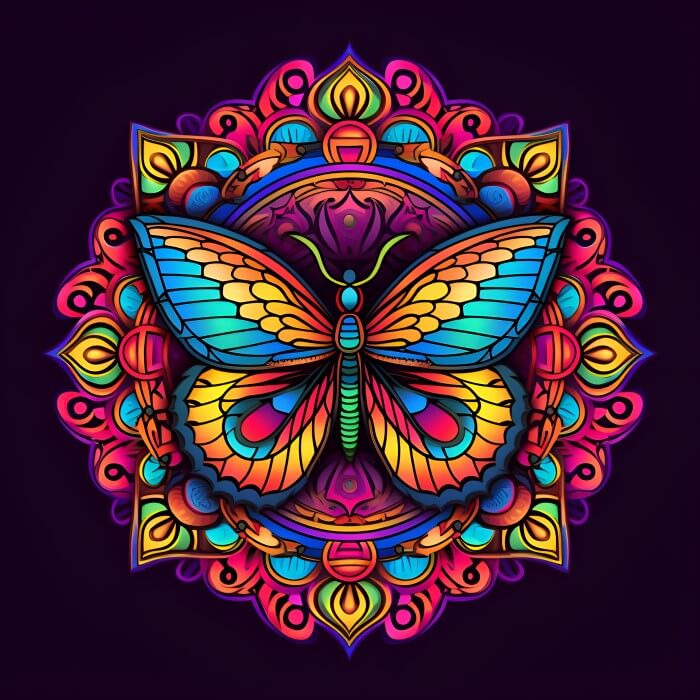 Butterfly Mandalas - XTB