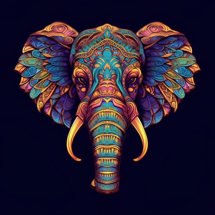 Elephant Mandalas - EWW