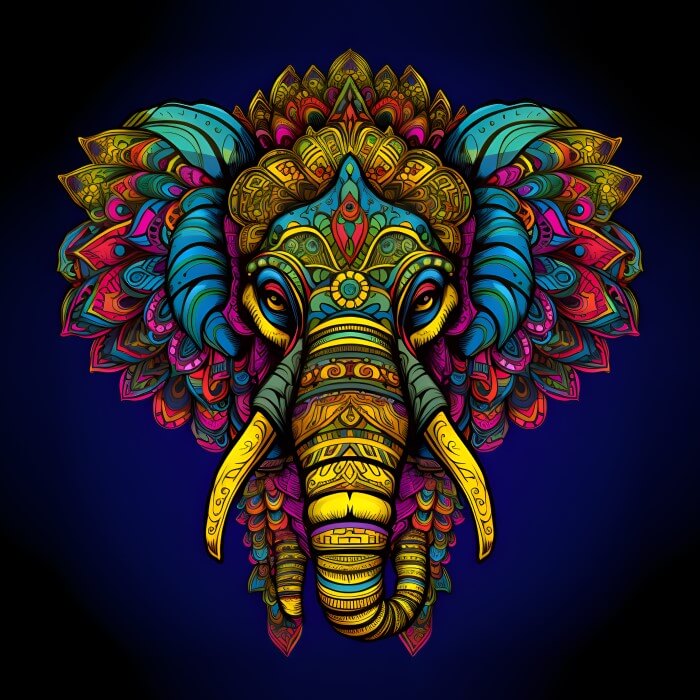 Elephant Mandalas - ISF