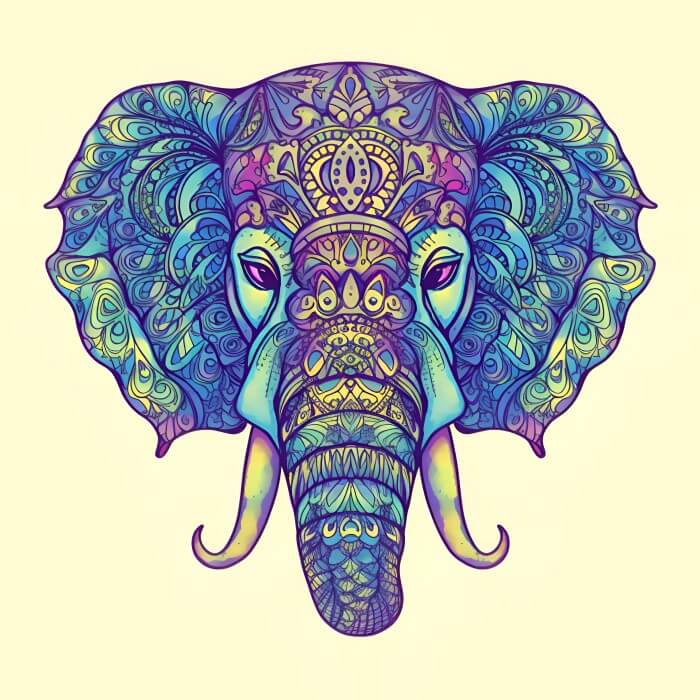 Elephant Mandalas - JRU