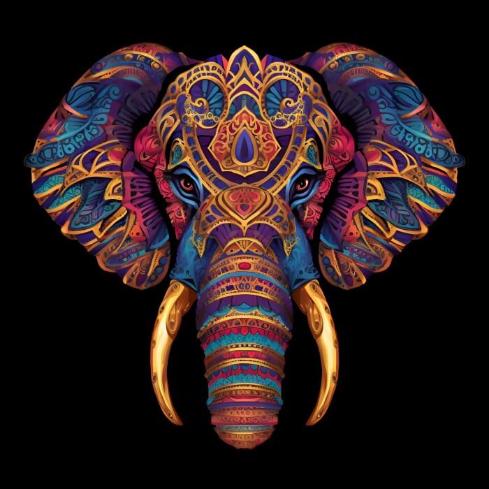 Elephant Mandalas - MOF