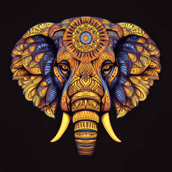 Elephant Mandalas - UGX