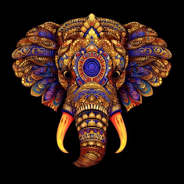 Elephant Mandalas - XAC