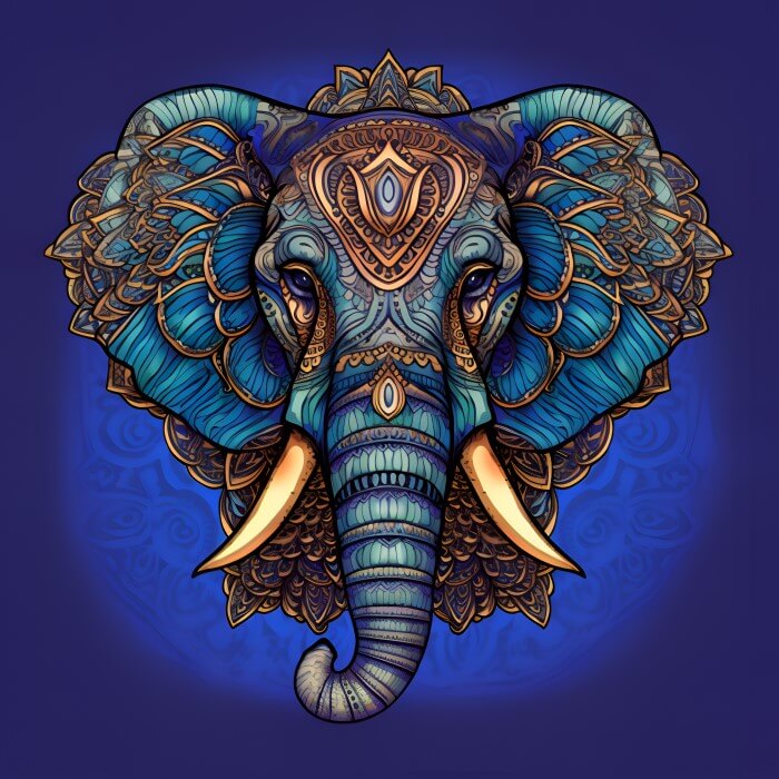 Elephant Mandalas - ZYZ