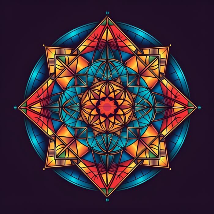 Geometric Mandalas - XJY