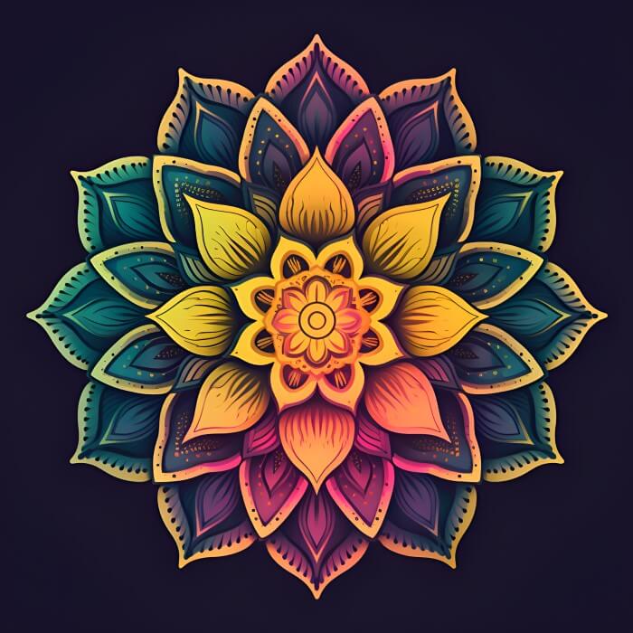 Lotus Flower Mandalas - QPP