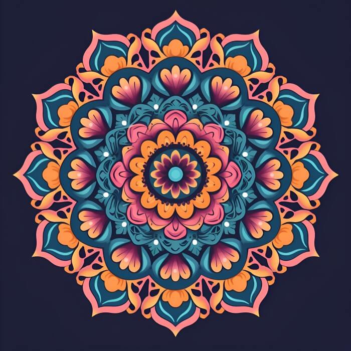 Other Flower Mandalas - SIR