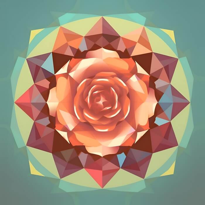 Rose Flower Mandalas - VDW