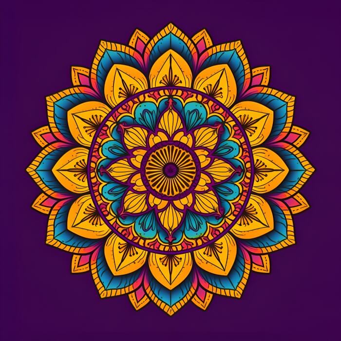 Sunflower Mandalas - ABS