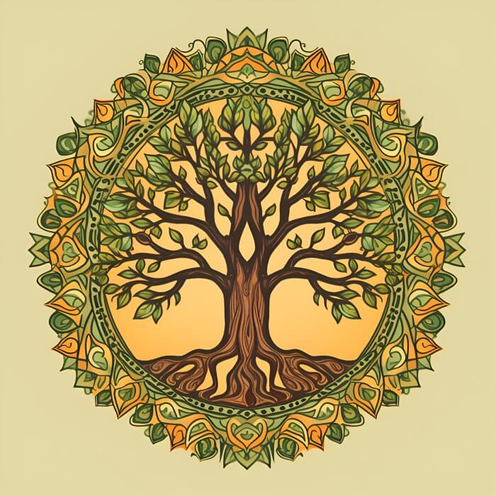 Tree Mandalas - QNB