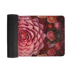 Slip Rubber Mouse Pad with Stitched Edges