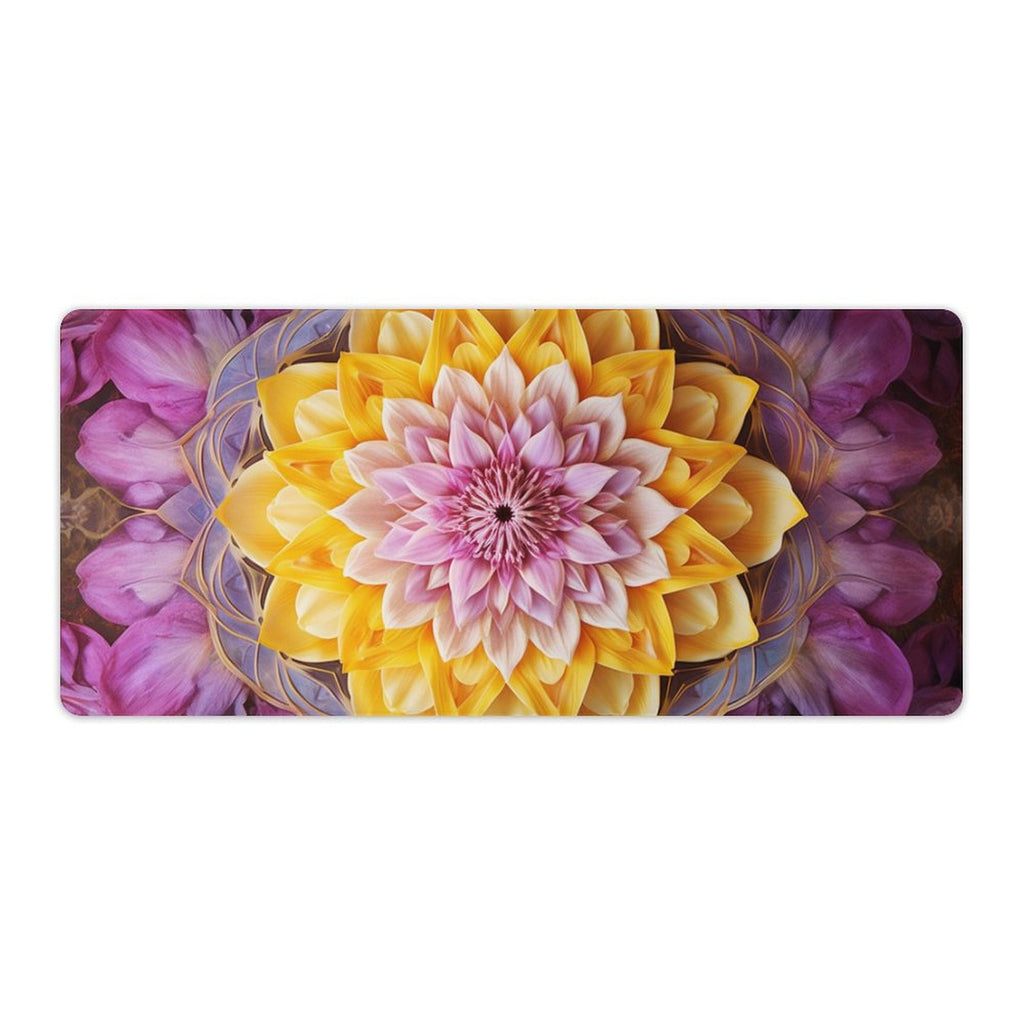 Slip Rubber Mouse Pad with Stitched Edges