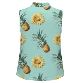 Summer fruits Sleeveless Tank Top Pineapple Summer