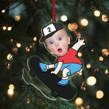 Custom Photo Hanging Ornament