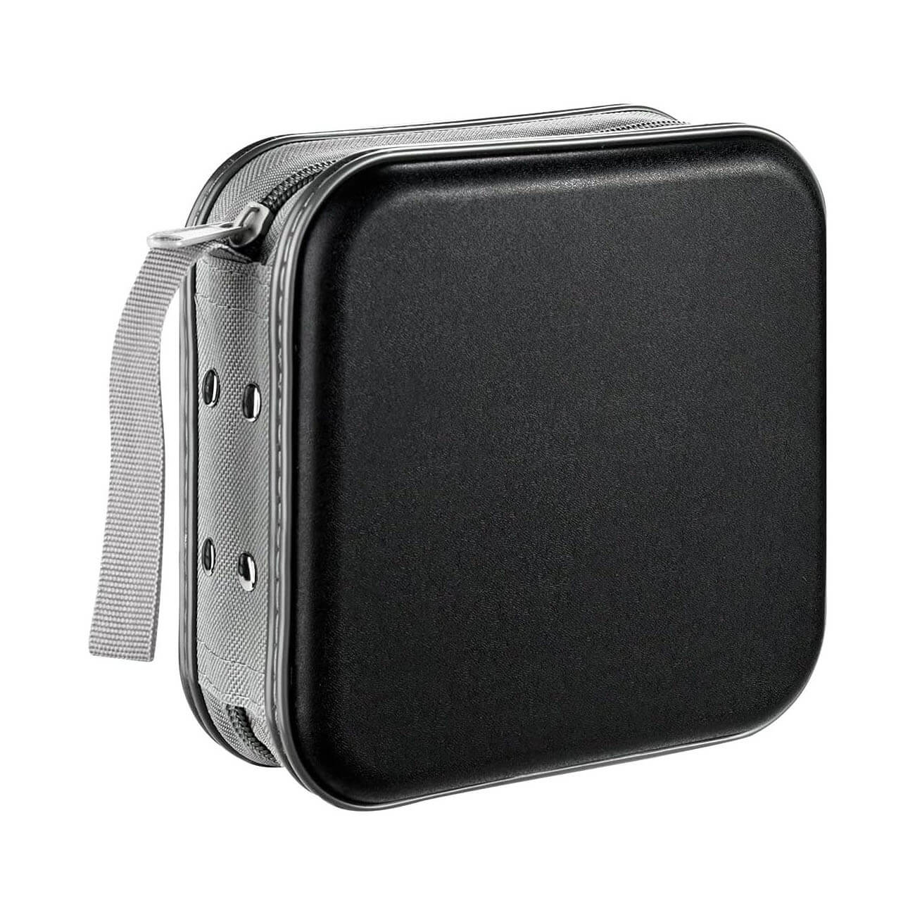 40-Disc Hard Plastic CD/DVD Storage Case – Black