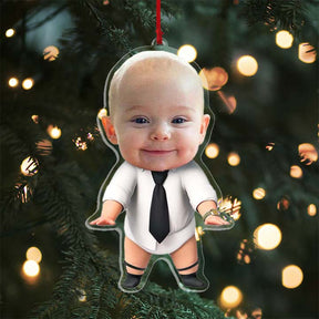 Custom Photo Hanging Ornament