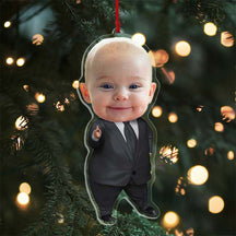 Custom Photo Hanging Ornament