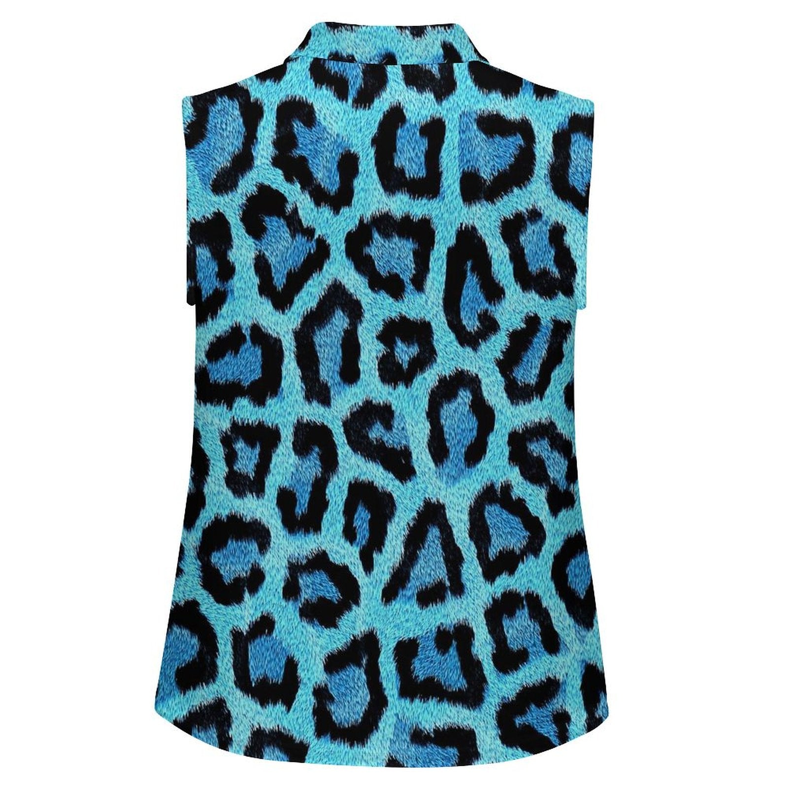 Animal print Sleeveless Tank Top Leopard Print