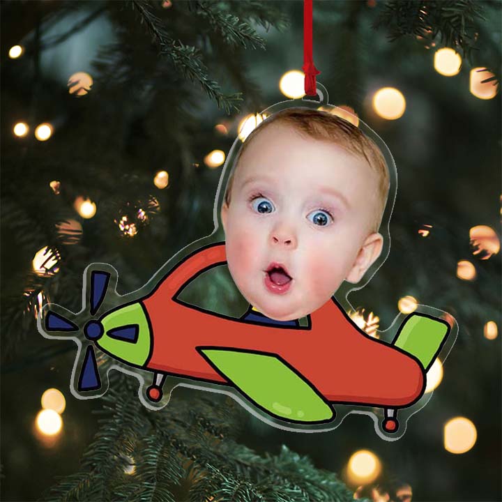 Custom Photo Hanging Ornament