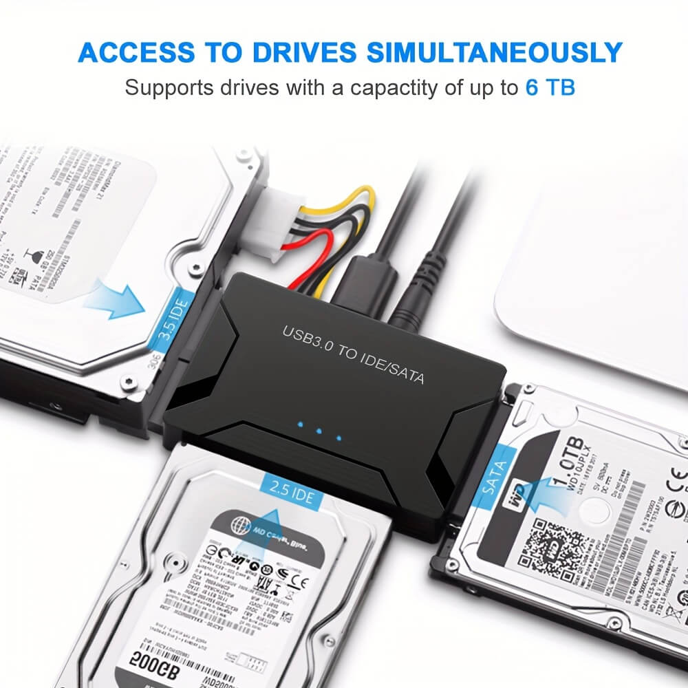 USB 3.0 to SATA IDE Hard Drive Reader