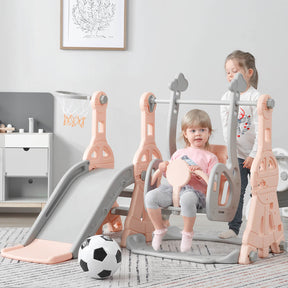 Toddler Slide and Swing Set 3 in 1