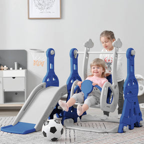 Toddler Slide and Swing Set 3 in 1