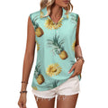 Summer fruits Sleeveless Tank Top Pineapple Summer