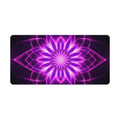 Slip Rubber Mouse Pad with Stitched Edges