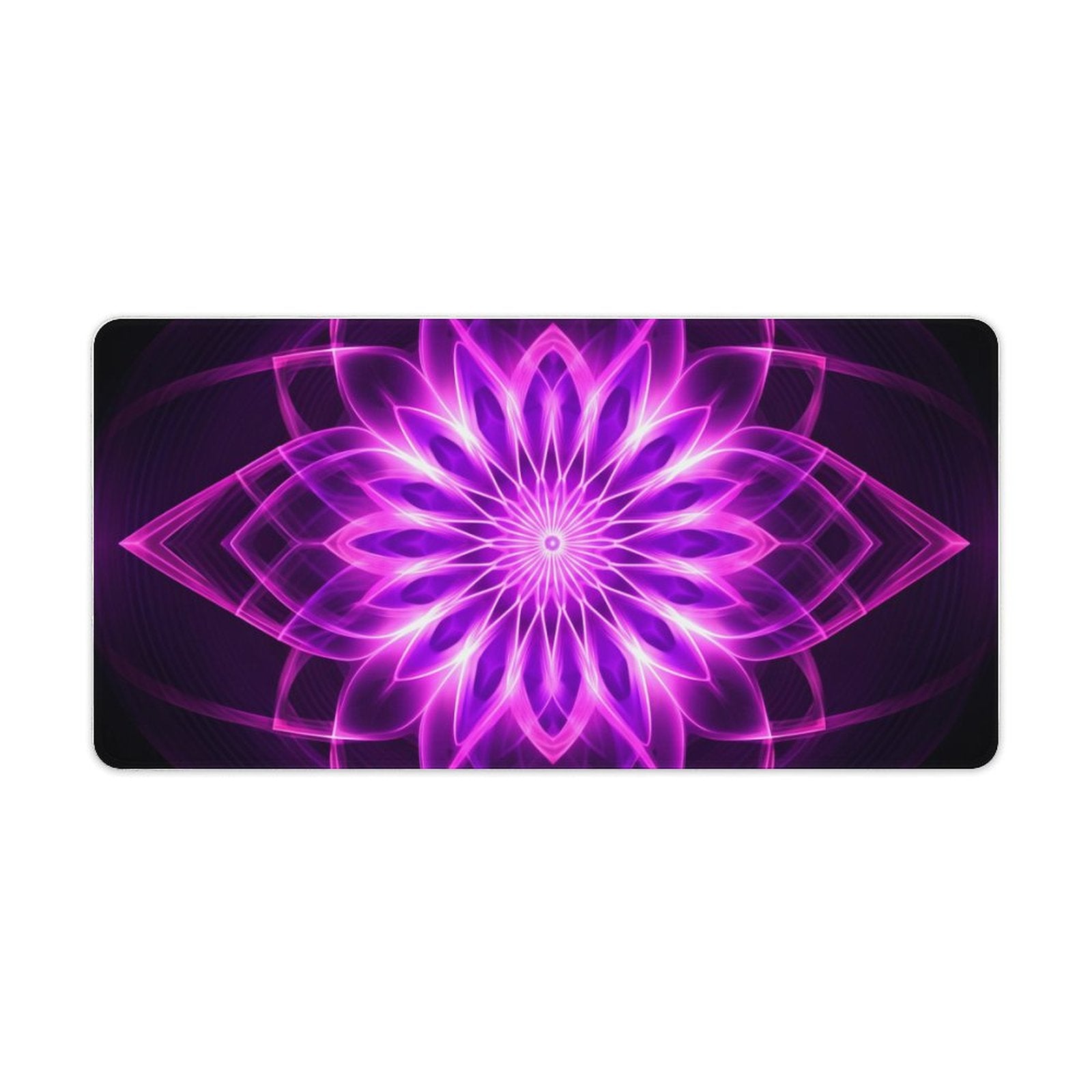 Slip Rubber Mouse Pad with Stitched Edges