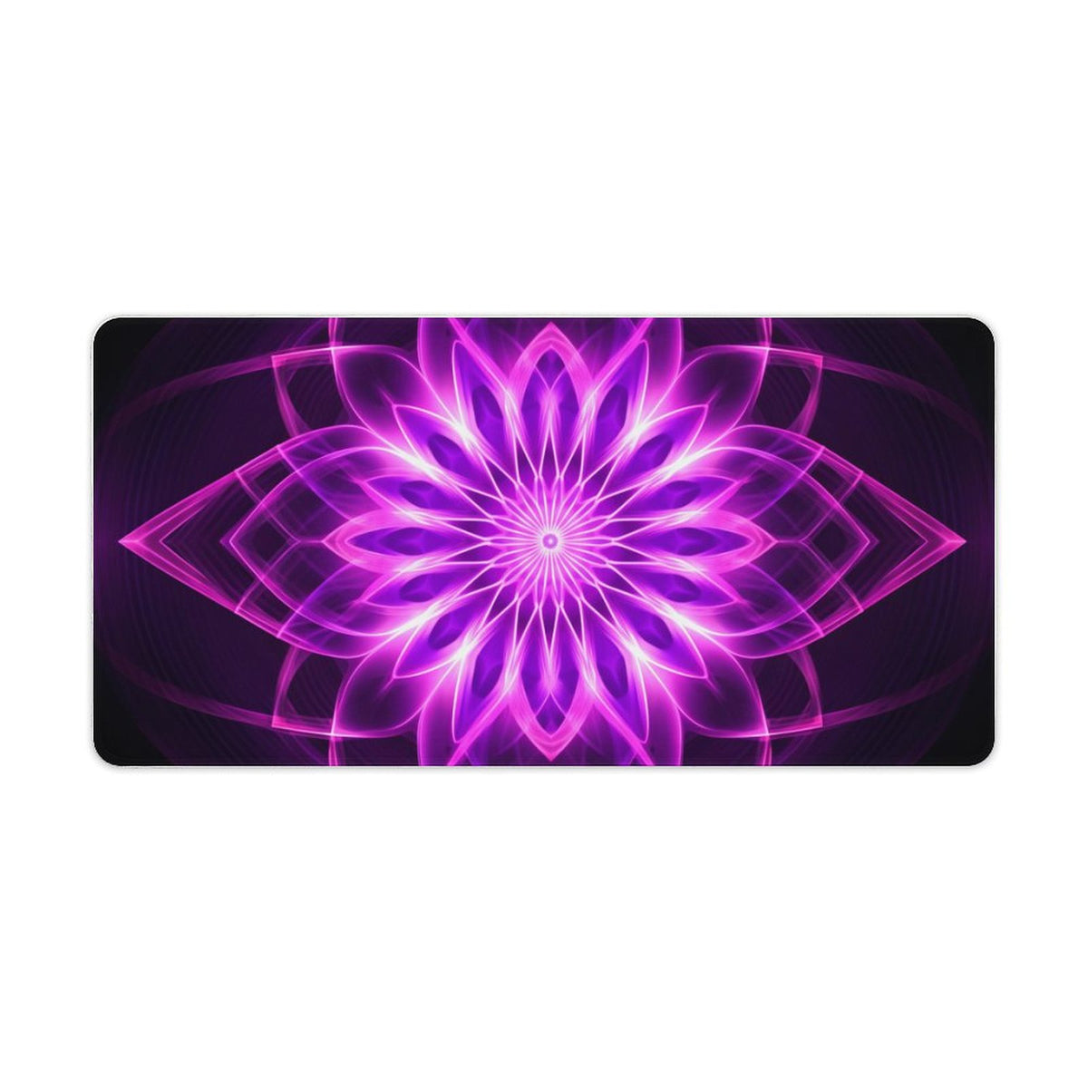 Slip Rubber Mouse Pad with Stitched Edges