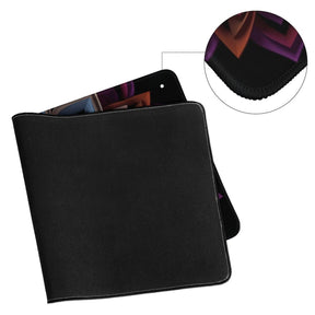 Slip Rubber Mouse Pad with Stitched Edges