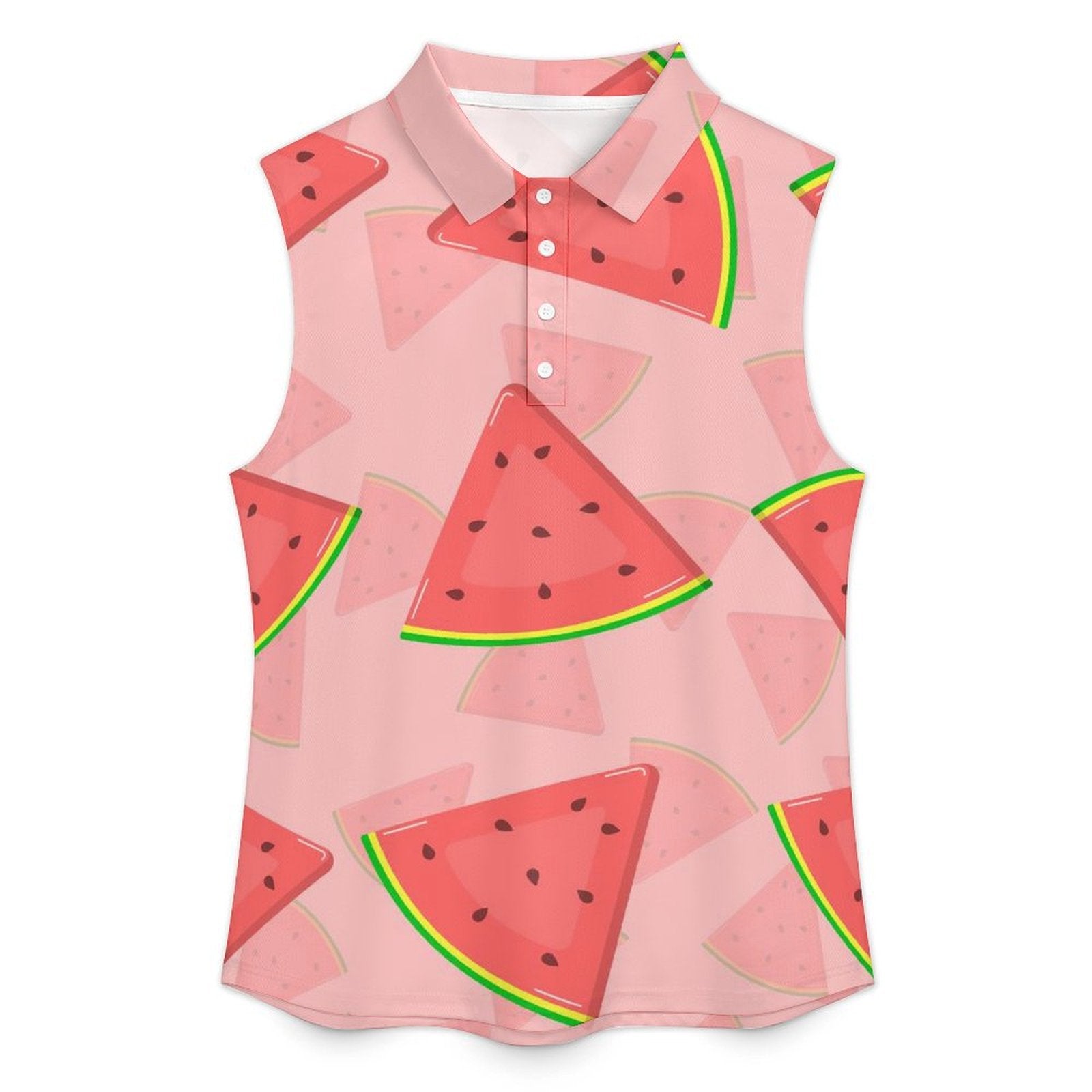 Summer fruits Sleeveless Tank Top Watermelon Background