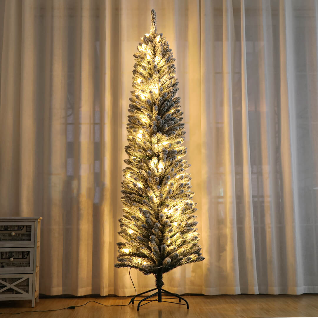 7ft 150pcs LED 570 Branch UL Plug Artificial Christmas Tree