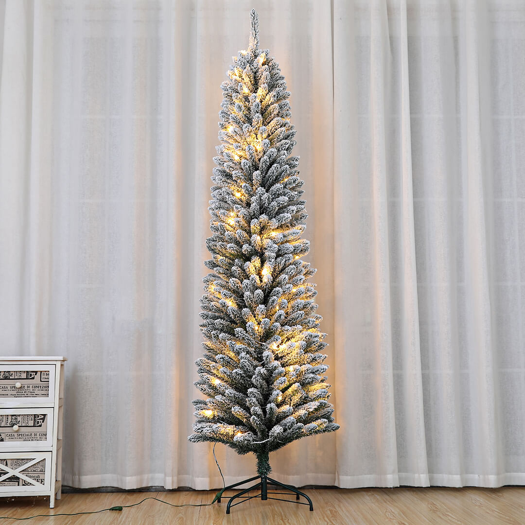 7ft 150pcs LED 570 Branch UL Plug Artificial Christmas Tree