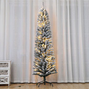 7ft 150pcs LED 570 Branch UL Plug Artificial Christmas Tree