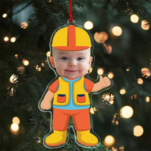 Custom Photo Hanging Ornament