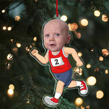 Custom Photo Hanging Ornament