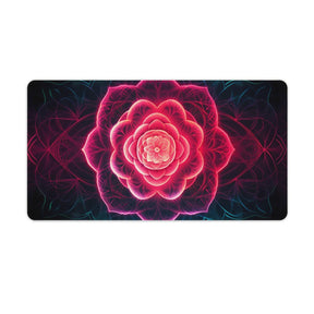 Slip Rubber Mouse Pad with Stitched Edges