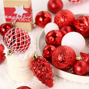 65pcs Christmas Decorations