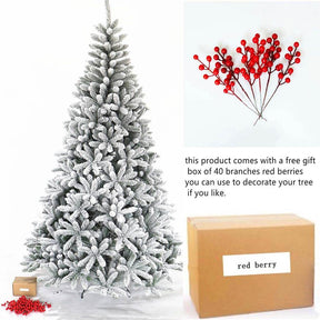 7.5ft no LED 1500 Branch Tips  Artificial Xmas Trees Antique grey white