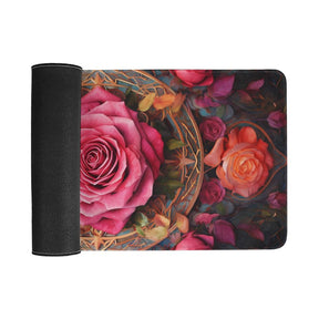 Slip Rubber Mouse Pad with Stitched Edges