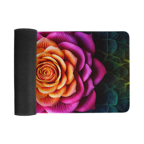 Slip Rubber Mouse Pad with Stitched Edges