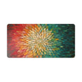 Slip Rubber Mouse Pad with Stitched Edges