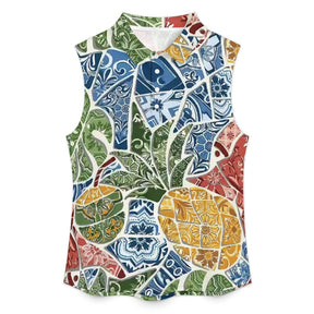 Summer fruits Sleeveless Tank Top Tropical Plants