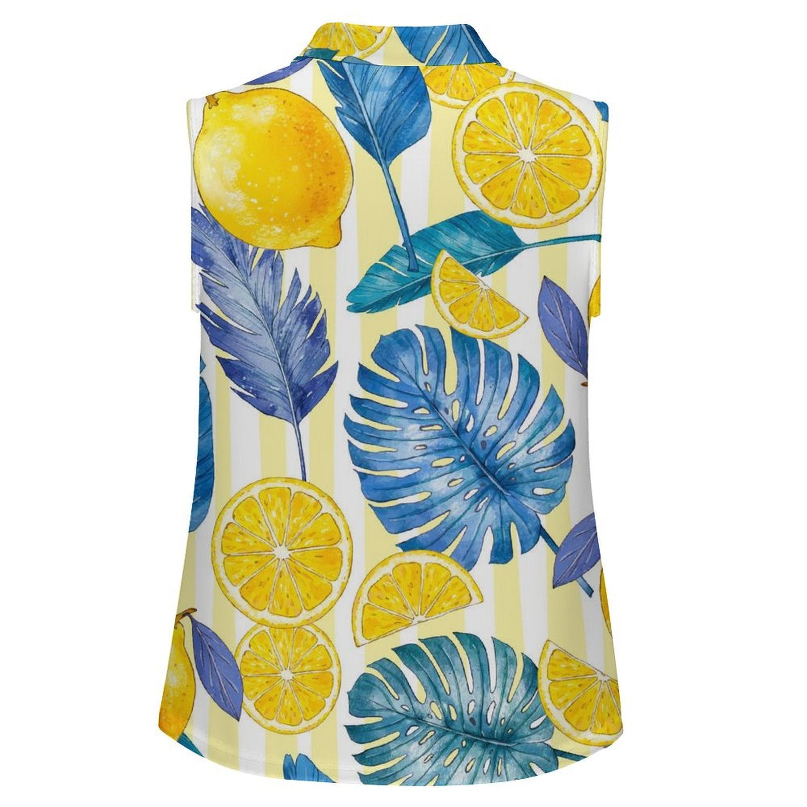 Summer fruits Sleeveless Tank Top Summer Fruit Plant Lemon