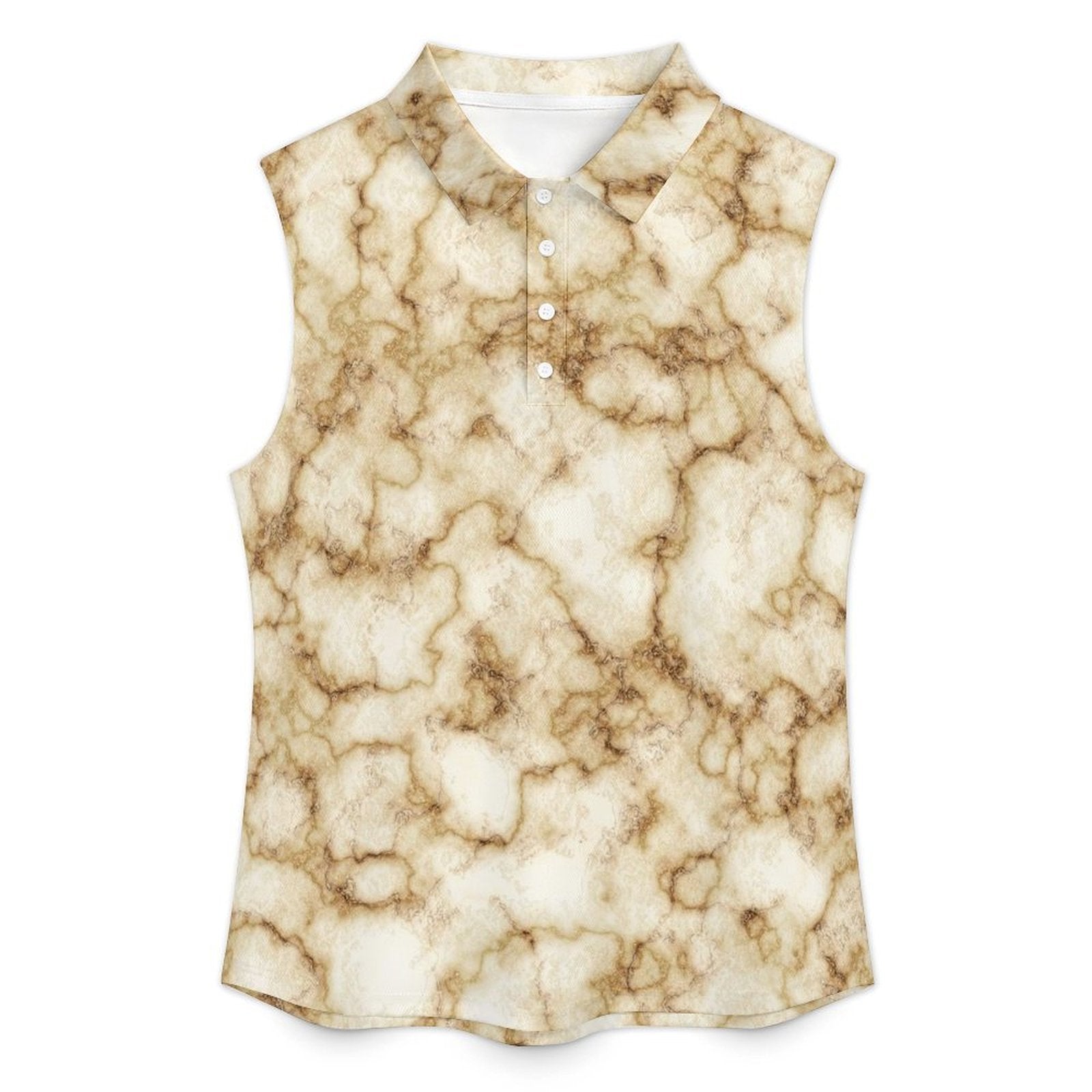 Marble texture Sleeveless Tank Top