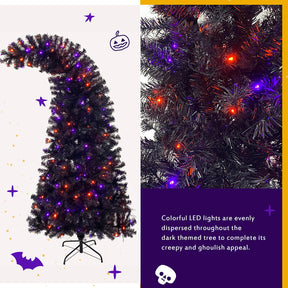 6ft 300pcs LED 1080 Branch Tips Artificial Xmas Trees Purple